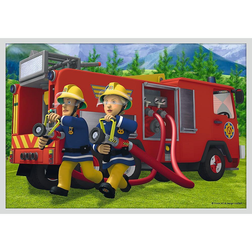 Trefl Fireman Sam Puzzle 10 i 1 sett