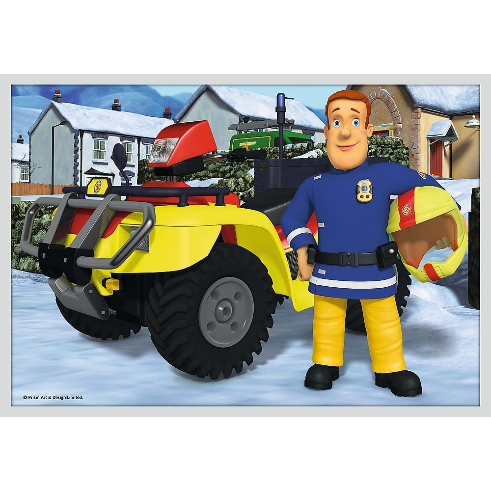 Trefl Fireman Sam Puzzle 10 i 1 sett