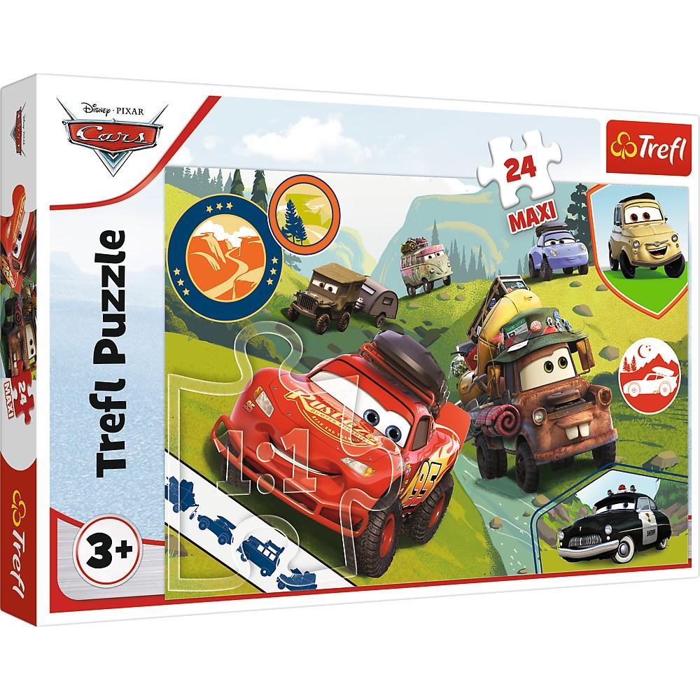 Trefl Cars Maxi Puzzle, 24 stk