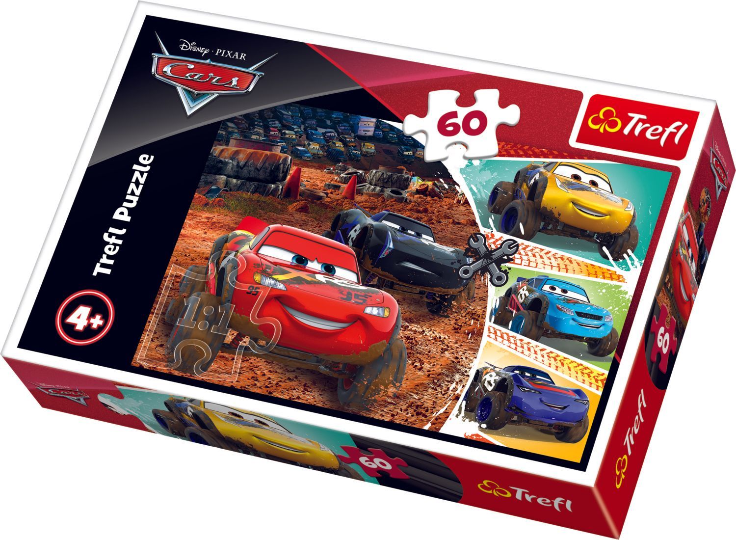 Trefl Cars Puzzle, 60 stk.