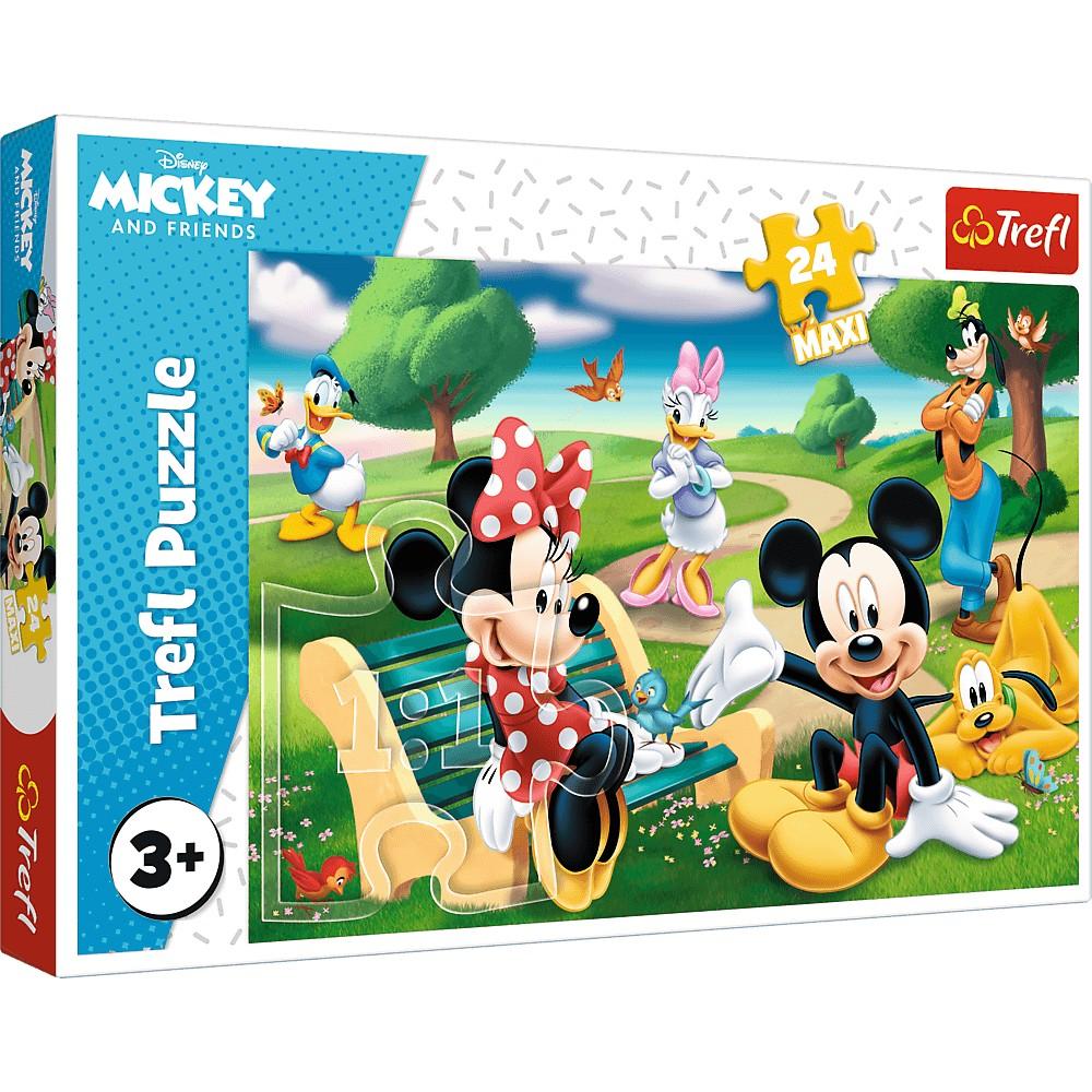 Trefl Disney Maxi Puslespil Mickey Mouse 24 stk