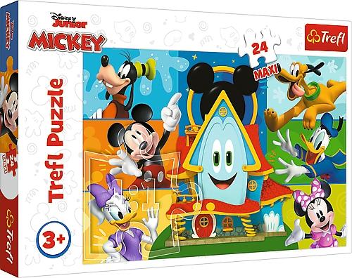 Trefl Disney Maxi Puslespill Mikke Mus 24 stk