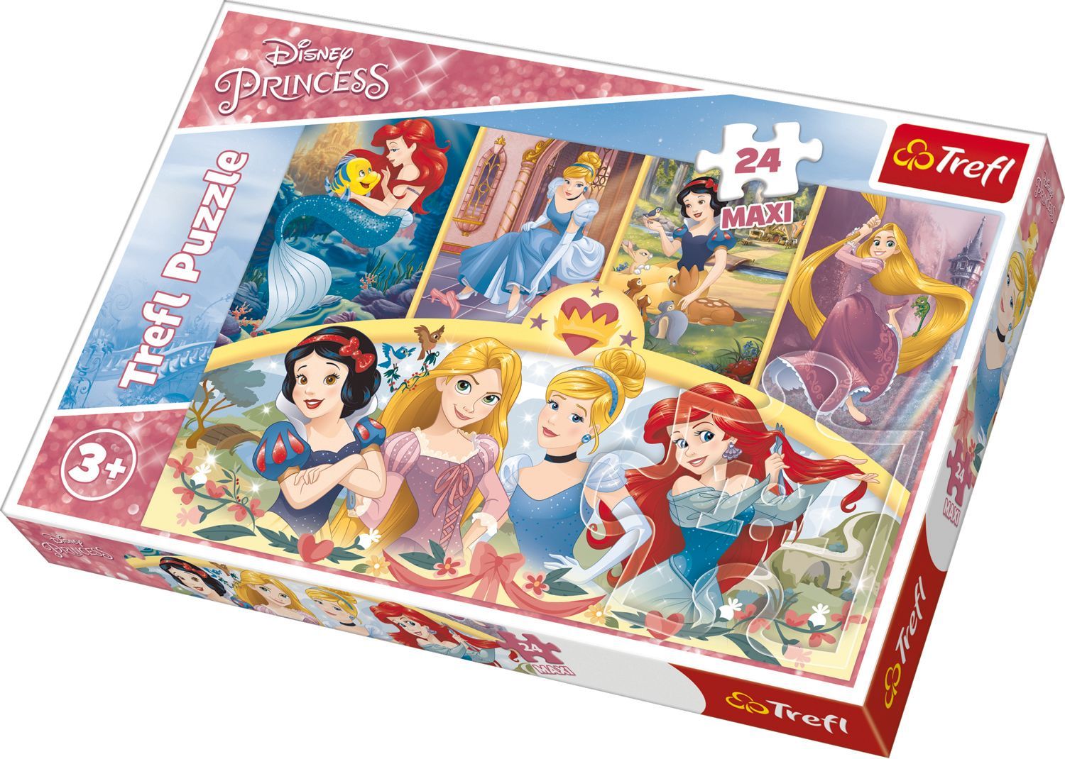 Trefl Disney Princess Maxi Puzzle 24 stk