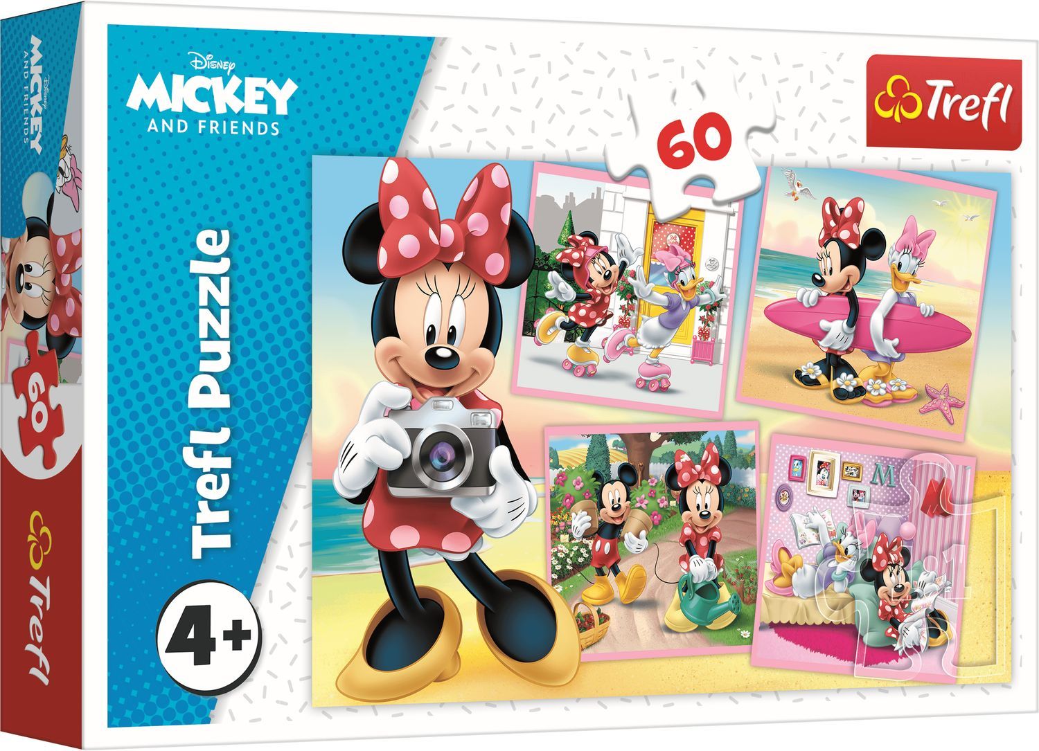 Trefl Disney Puslespill Minnie 60 stk