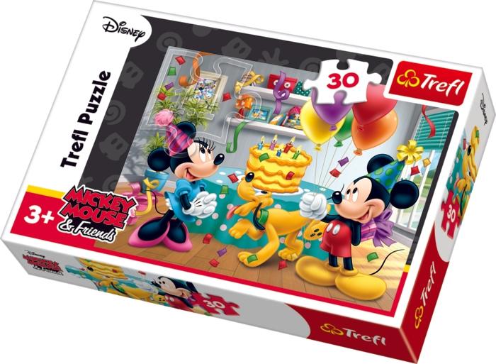 Trefl Disney Puslespill Mikke Mus 30 stk