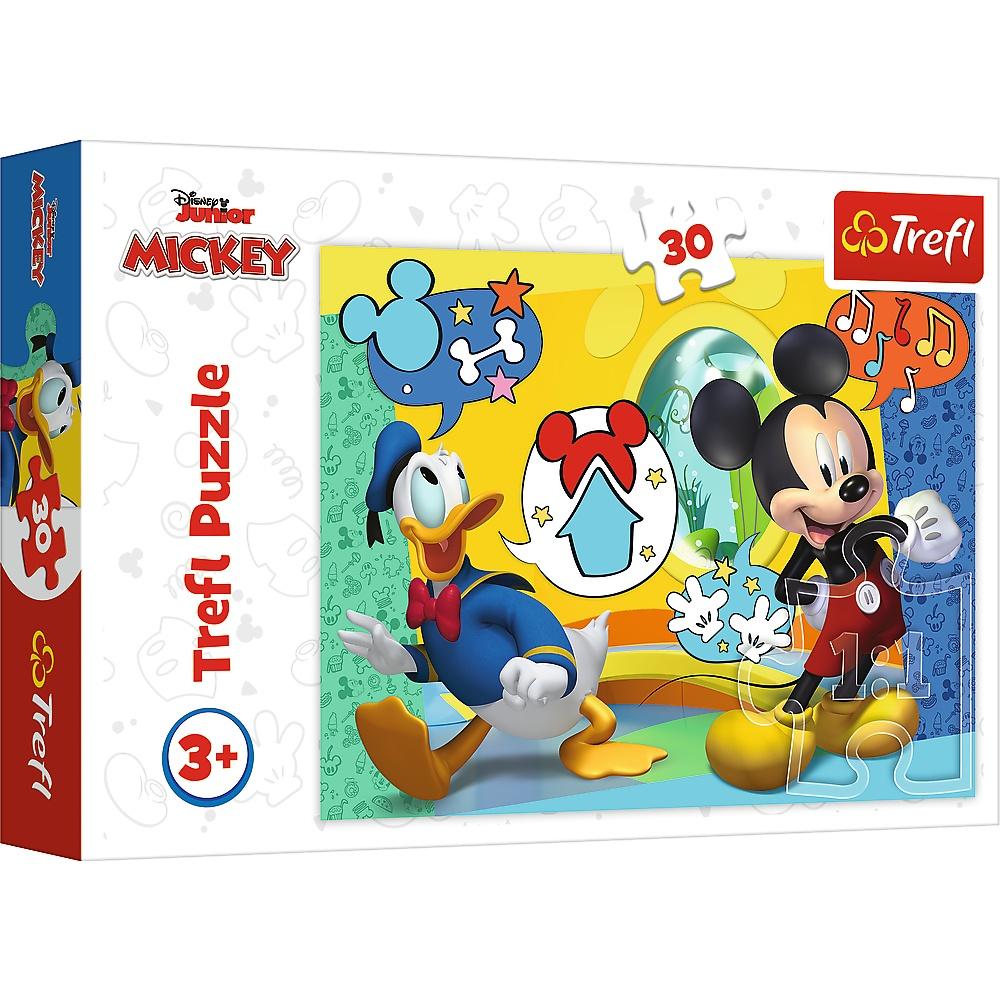 Trefl Disney Puslespill Mikke Mus 30 stk