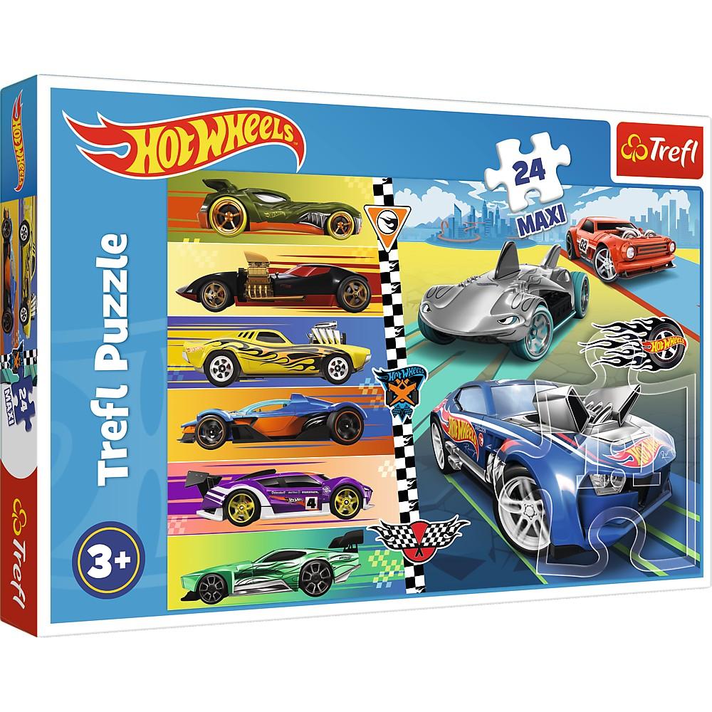 Trefl Hot Wheels Maxi Puzzle, 24 stk