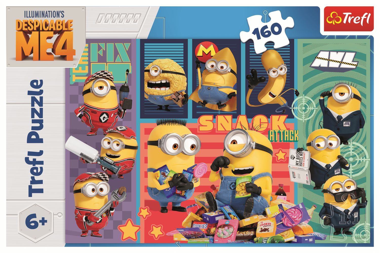 Trefl Minions Pussel, 160 st