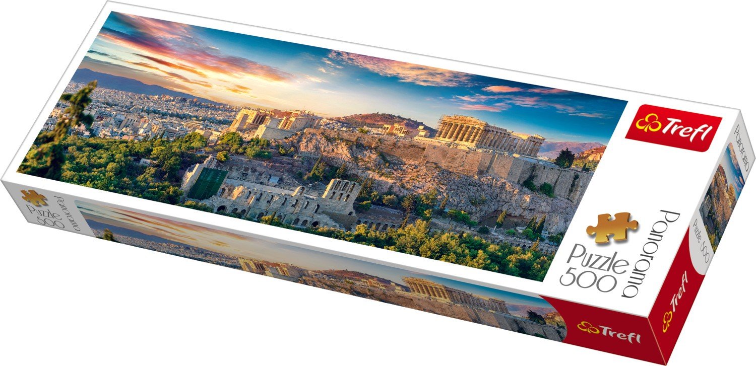 Trefl Panoramic Puzzle Athens 500 stk