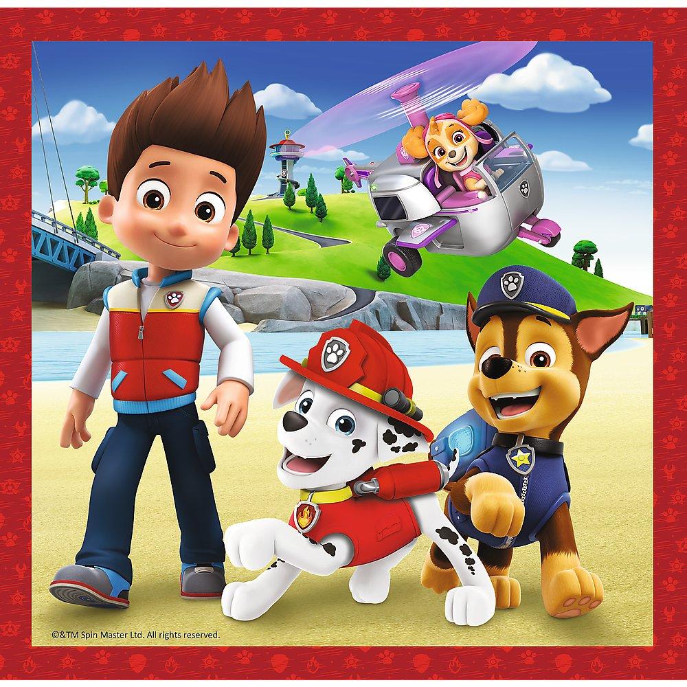 Trefl Paw Patrol Puslespil 3 i 1 sæt