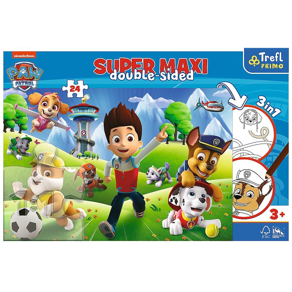 Trefl Paw Patrol Super Maxi Pussel, 24 st