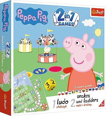 Trefl Peppa Pig Brädspel 2 i 1