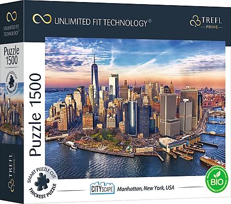 Trefl Prime Puzzle Cityscape Manhattan, 1500 brikker