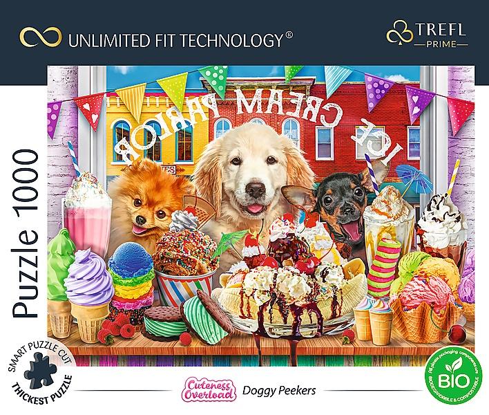 Trefl Prime Puzzle Cuteness Overload Dogs, 1000 st