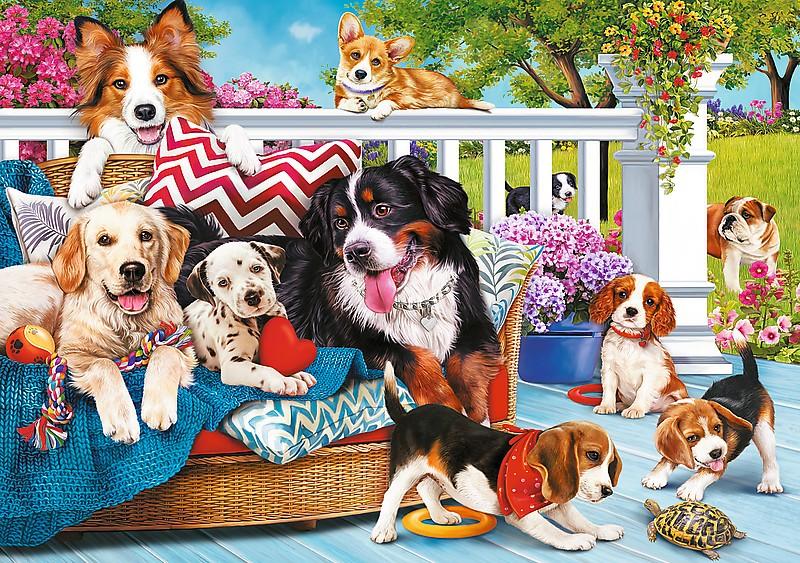 Trefl Prime Puzzle Cuteness Overload Dogs, 1000 stk