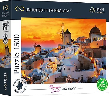 Trefl Prime Puzzle Romantic Sunset Santorini, 1500 st