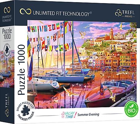 Trefl Prime Puzzle Vacaytime Sailboats, 1000 stk