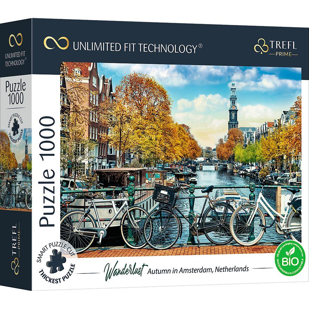 Trefl Prime Puzzle Wanderlust Amsterdam, 1000 stykker