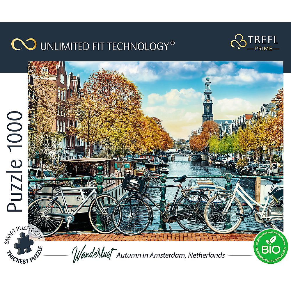 Trefl Prime Puzzle Wanderlust Amsterdam, 1000 st