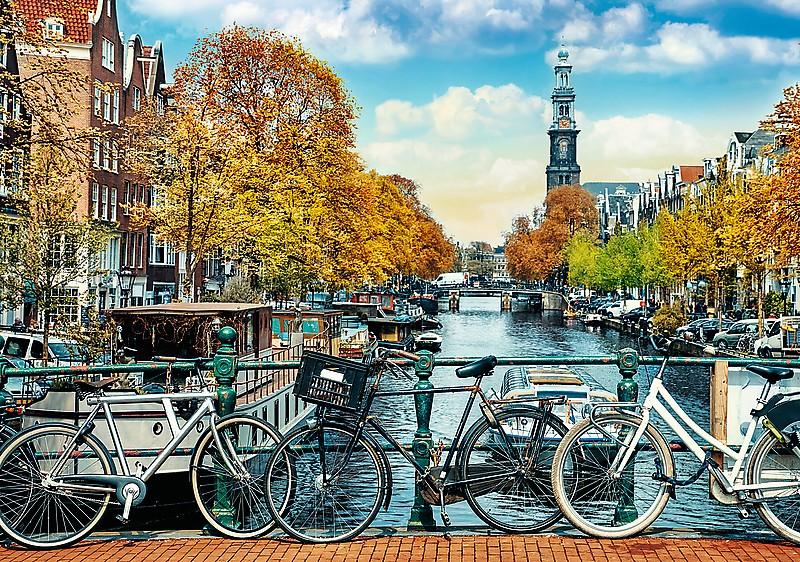 Trefl Prime Puzzle Wanderlust Amsterdam, 1000 stykker