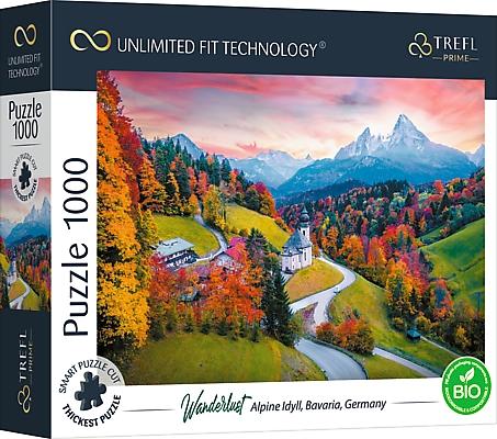 Trefl Prime Puzzle Wanderlust Bavaria, 1000 biter