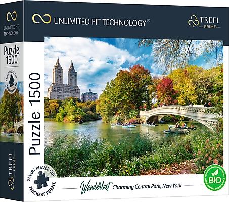 Trefl Prime Puzzle Wanderlust Central Park, 1500 biter