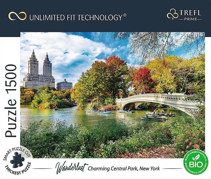 Trefl Prime Puzzle Wanderlust Central Park, 1500 st