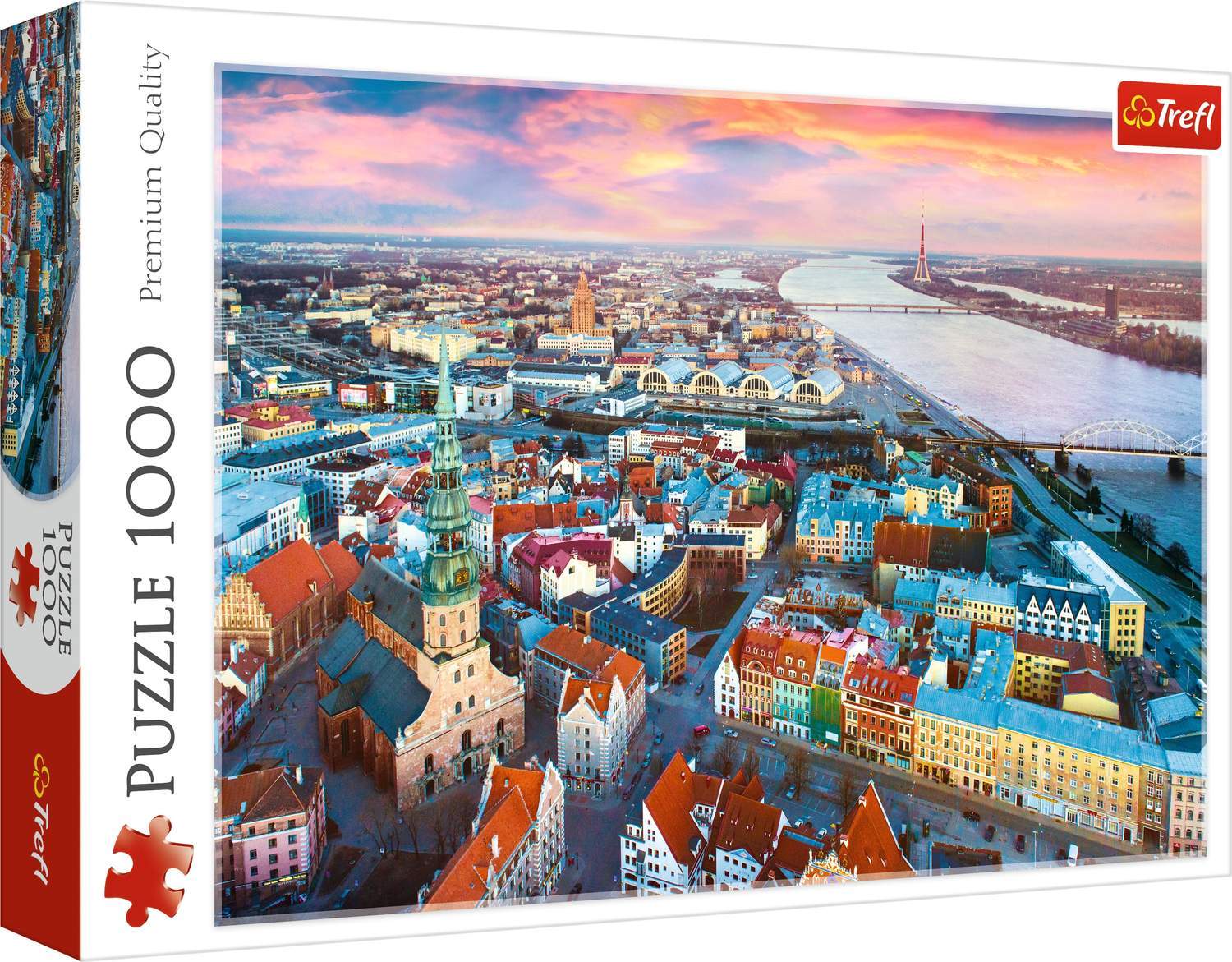 Trefl Puzzle Riga 1000 stk