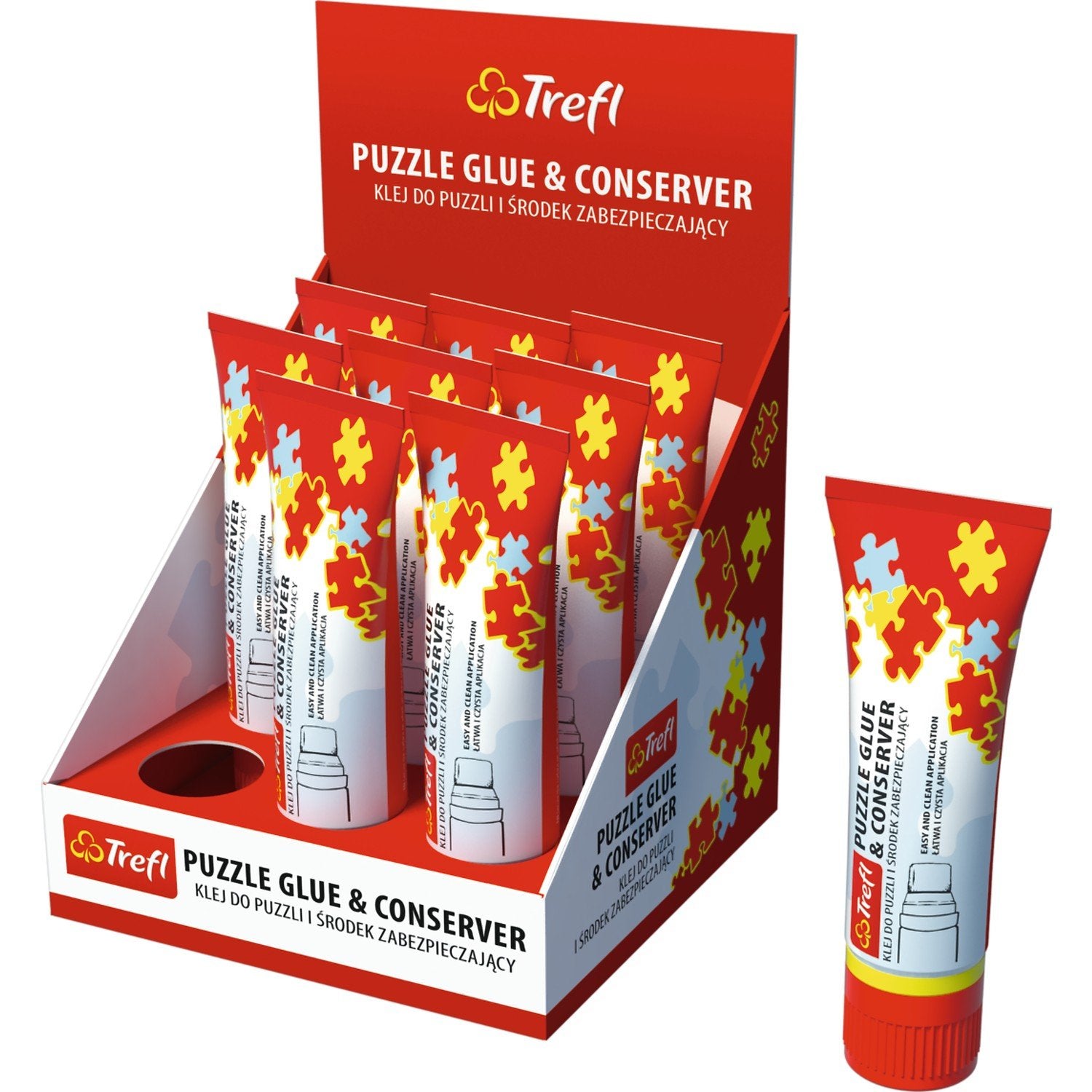 Trefl Puslespill for oppbevaring av lim og konserves, 70 Ml