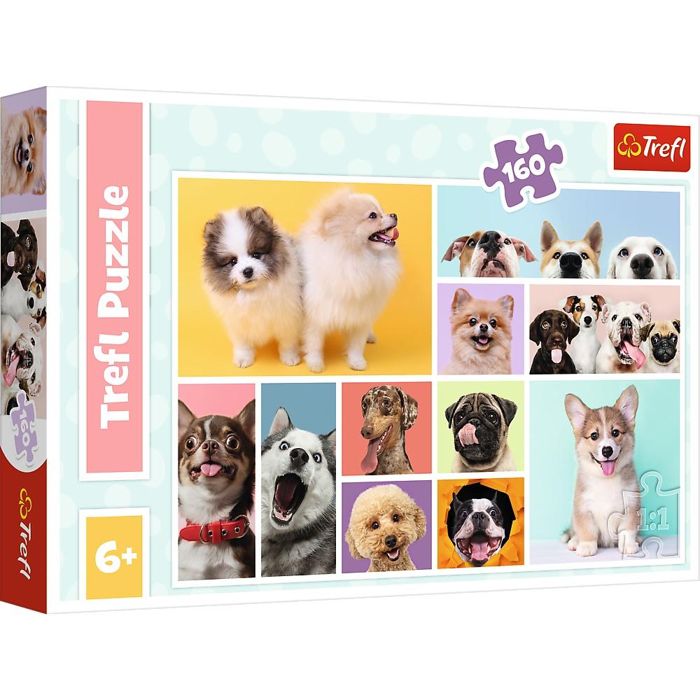 Trefl Puzzle Dogs 160 stk