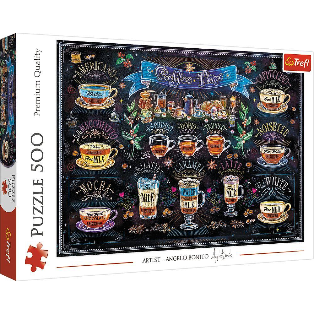 Trefl Puzzle Coffee, 500 stykker