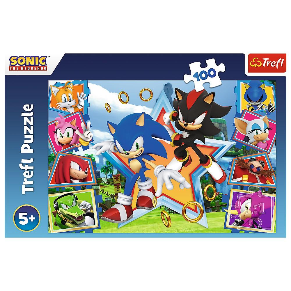 Trefl Sonic Pussel, 100 st