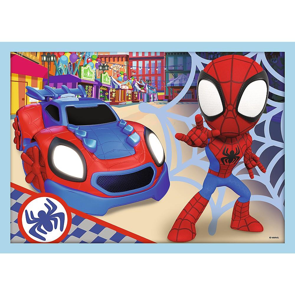 Trefl Spider-Man Pussel Set 4I1 Spidey