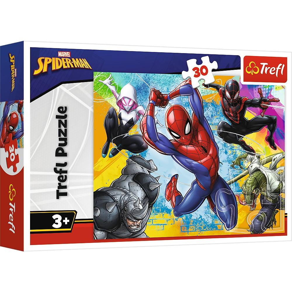 Trefl Spider-Man Pussel Spider-Man färger 30 st