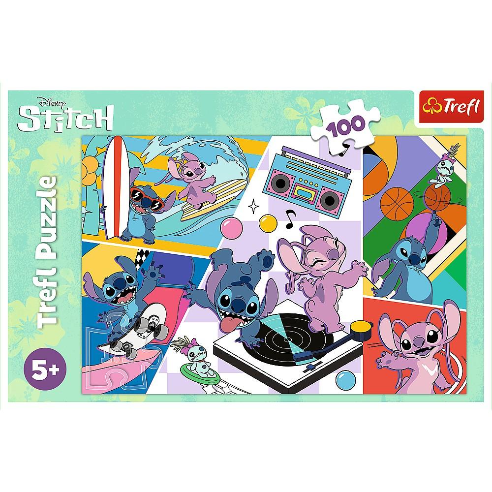 Trefl Stitch Puslespil, 100 stk