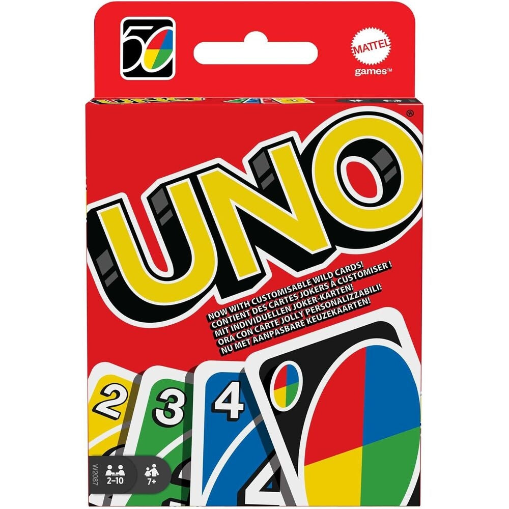 UNO Classic Card Game - Kul för 2 till 10 spelare, familjevänligt