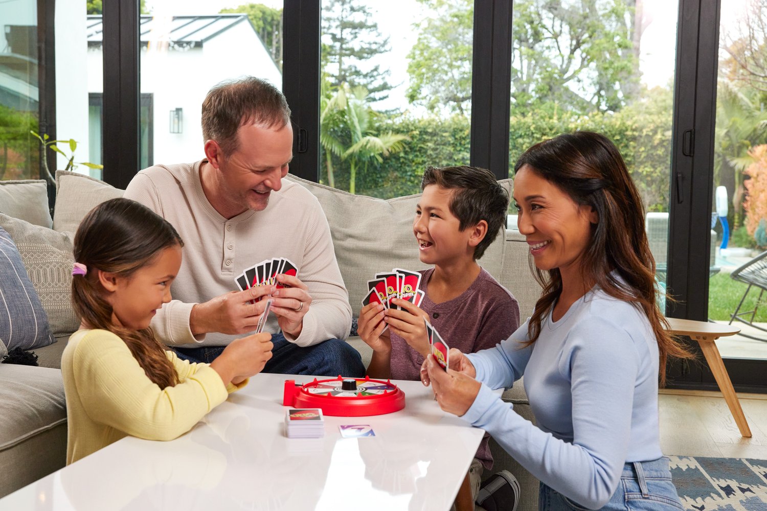 UNO Spin Kortspel med snurrbräde, 2-10 spelare