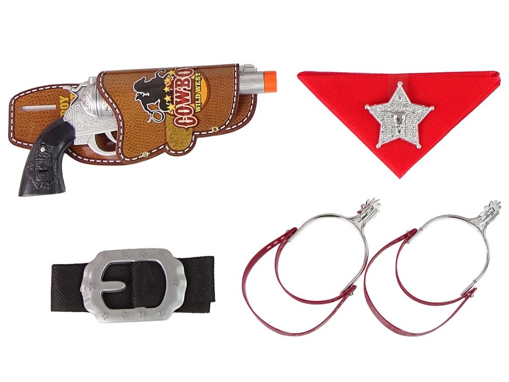 Ultimate Sheriff Cowboy Set: haglgevær, revolver og mere!