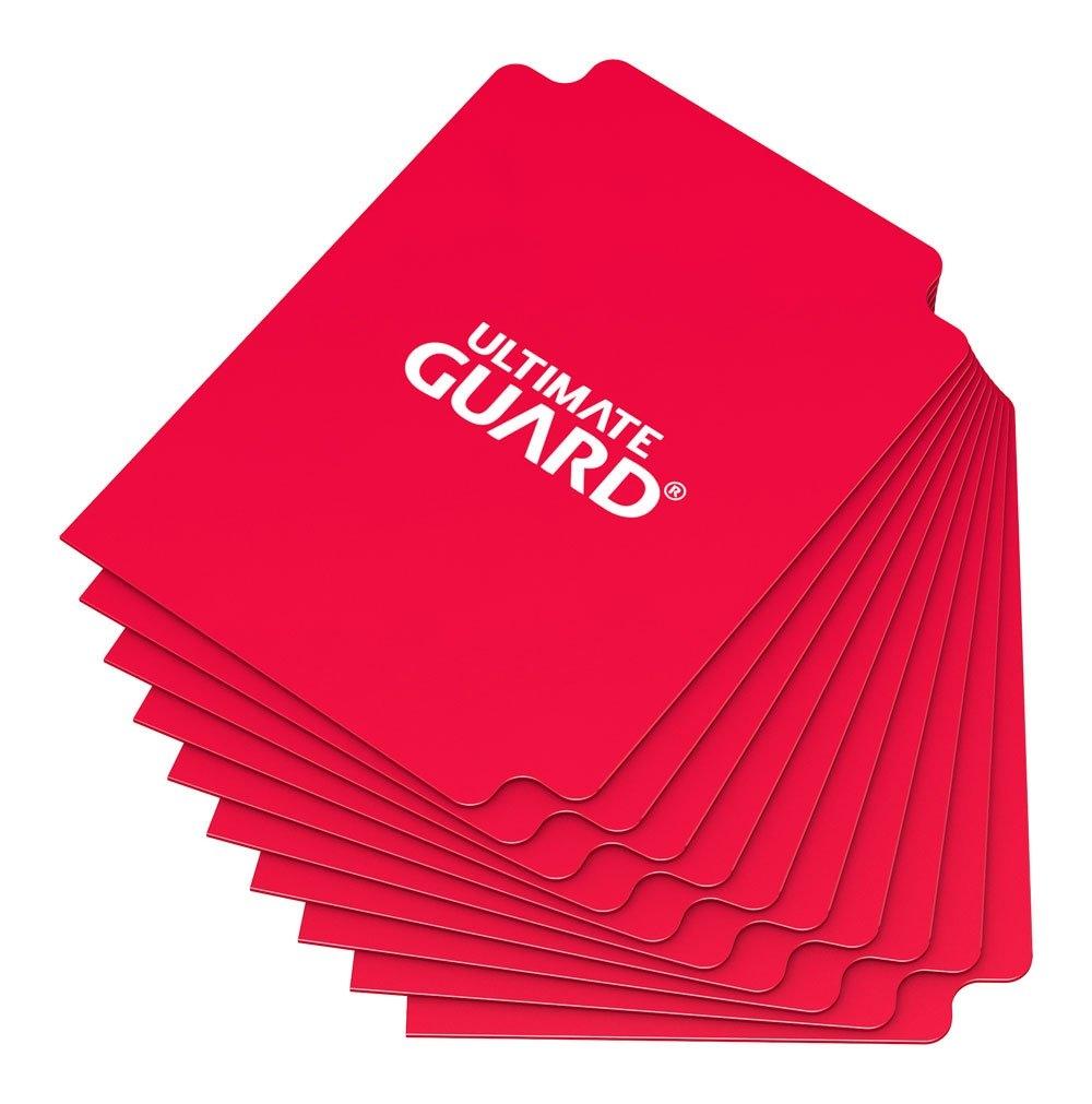 Ultimate Guard Card Dividers Standardstorlek Röd (10)