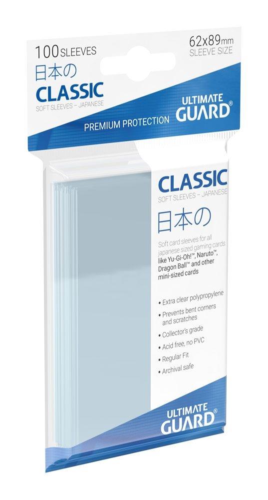 Ultimate Guard Classic Soft Sleeves Japansk storlek Transparent (100)