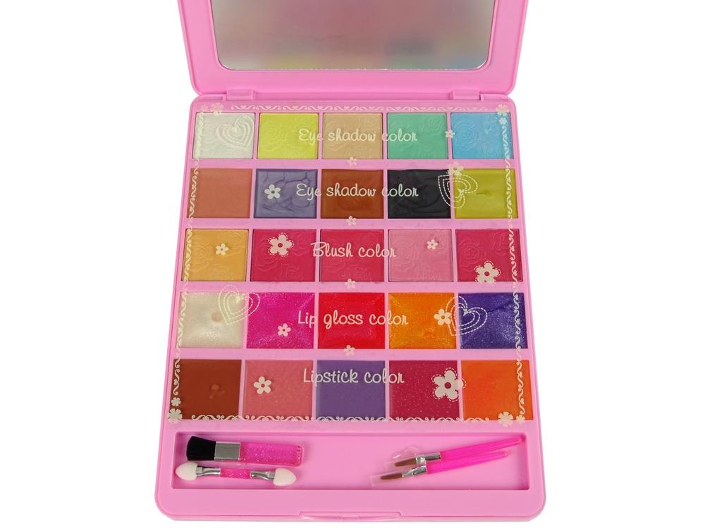 Ultimate Kids Beauty Set: Palett, Mirror, Shadows, Gloss