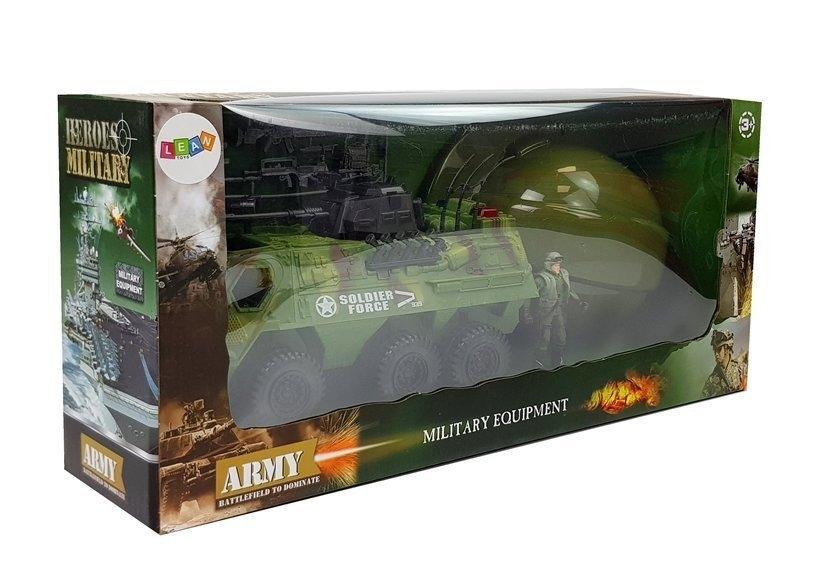 Ultimate Military Playset: Vehicle, Hjelm &amp; Soldier Figure