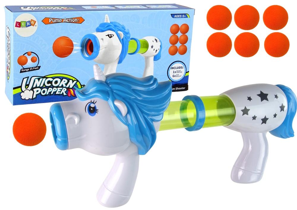 Unicorn Foam Ball Gun: Sikker, kreativ leg for børn