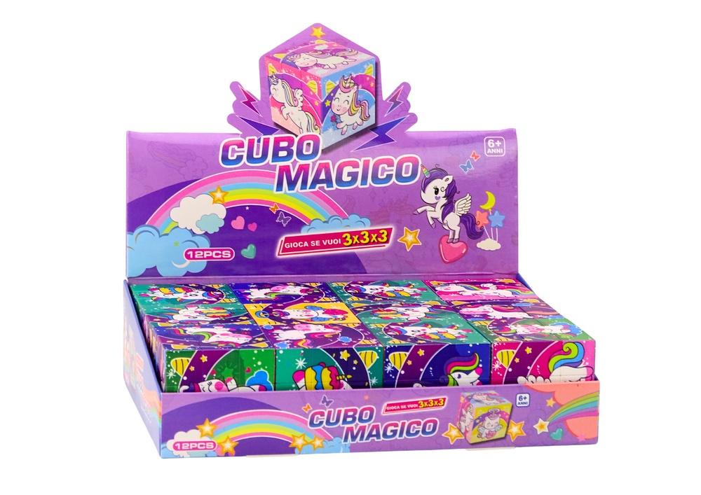 Unicorn Magic Cube: roligt, pedagogiskt pussel för barn