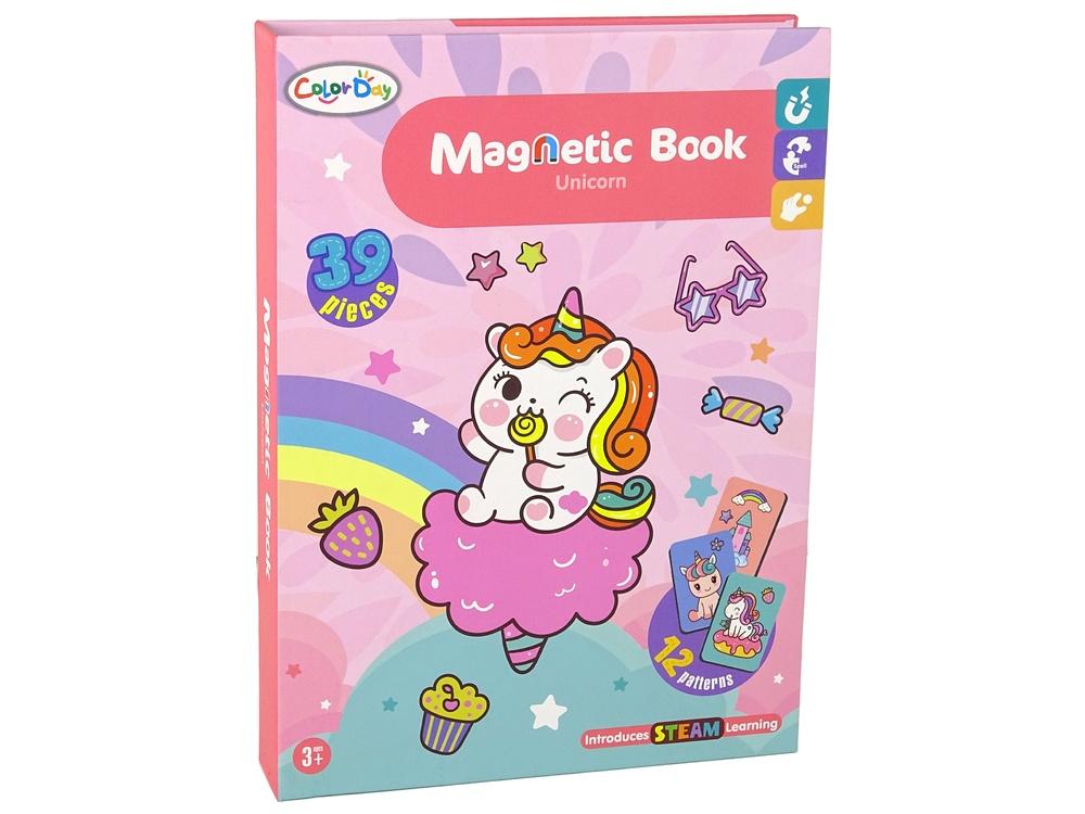 Unicorn Magnetic Puzzle Book: Creative & Cognitive Fun