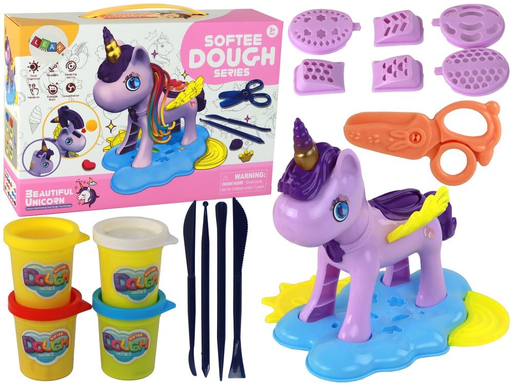 Unicorn Play Dough: Skapa och styla färgglatt hår!