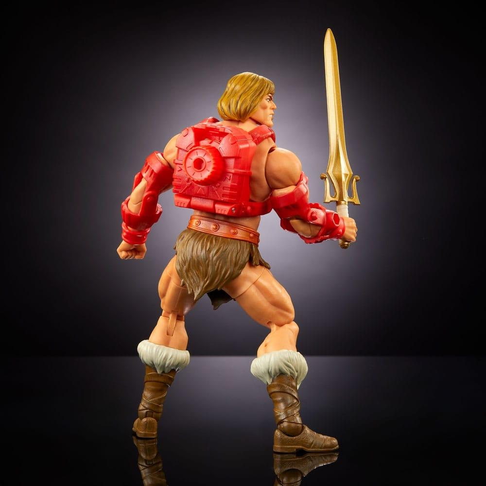 Universums mästare: Ny Eternia Masterverse Actionfigur Thunder Punch He-Man 18 cm