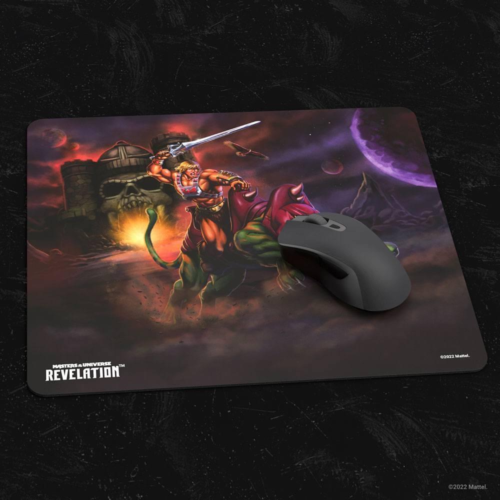 Universums mästare: Uppenbarelse&trade; Musmatta He-Man&trade; och Battle Cat 25 x 22 cm