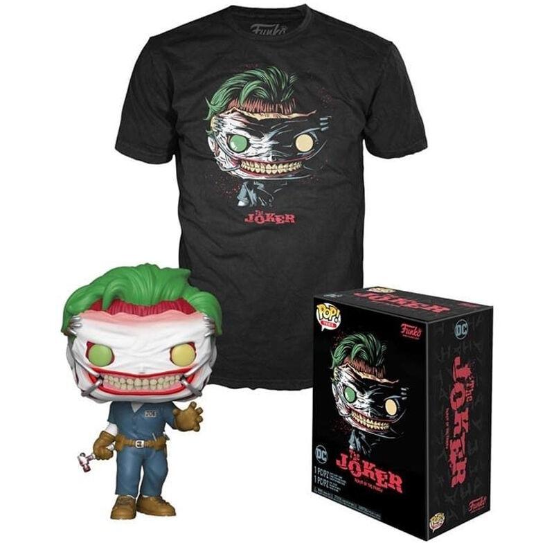 Uppsättning figur POP & Tee DC Comics The Joker Exklusivt M