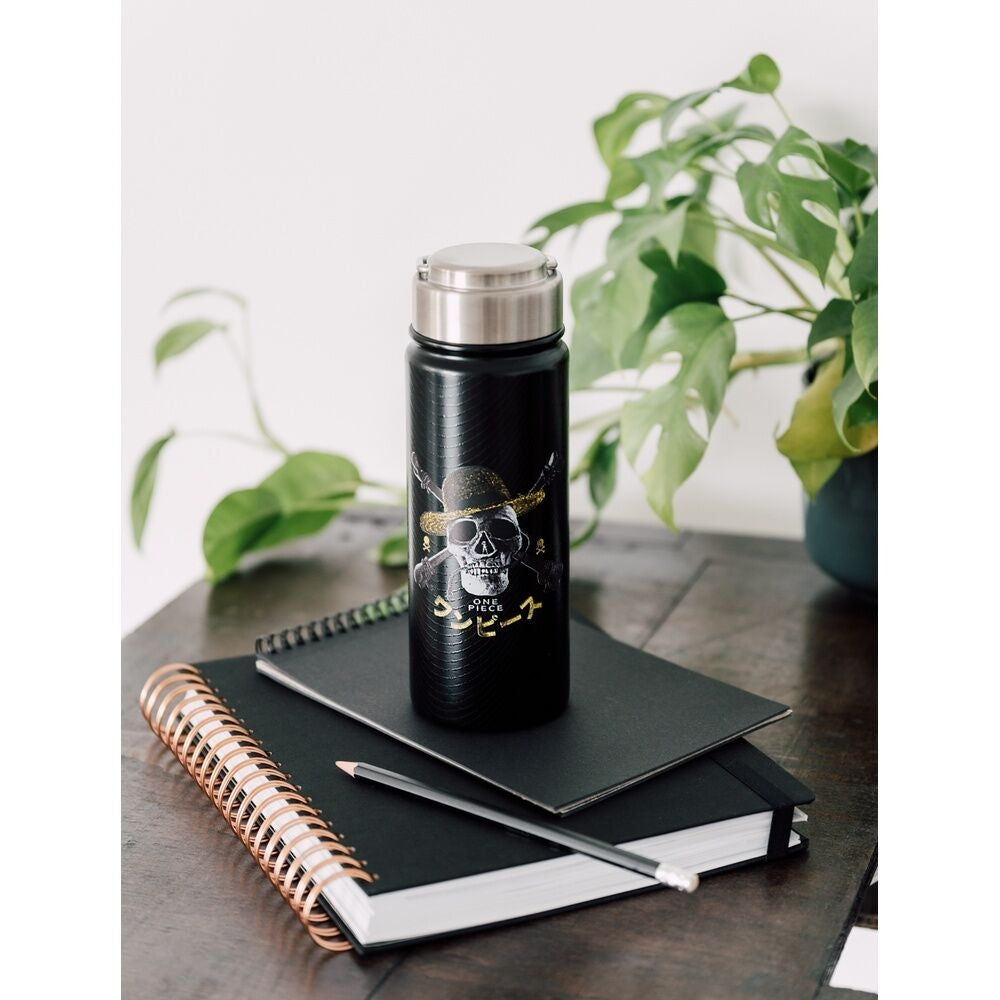 Vattenflaska i rostfritt stål 500 ml, hållbar och läcksäker